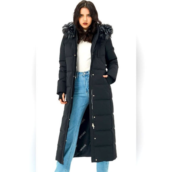 Jackets & Blazers - Women's Thickened Down Coat Warm Long Puffer Jacket Water Resistent Wind…